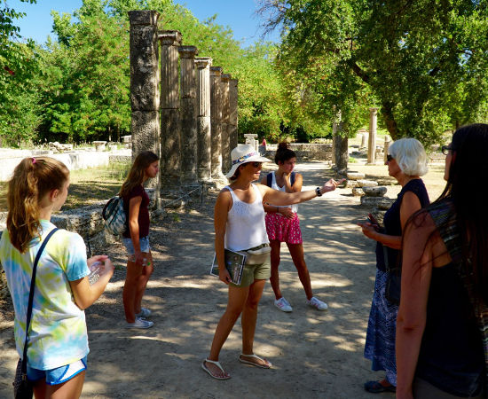 Small group tour of the archaeological site and museum